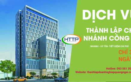 Dịch vụ thành lập chi nhánh tại Quảng Ngãi