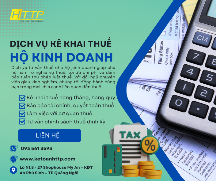 Dịch Vụ Báo Cáo Thuế Hộ Kinh Doanh Tại Quảng Ngãi